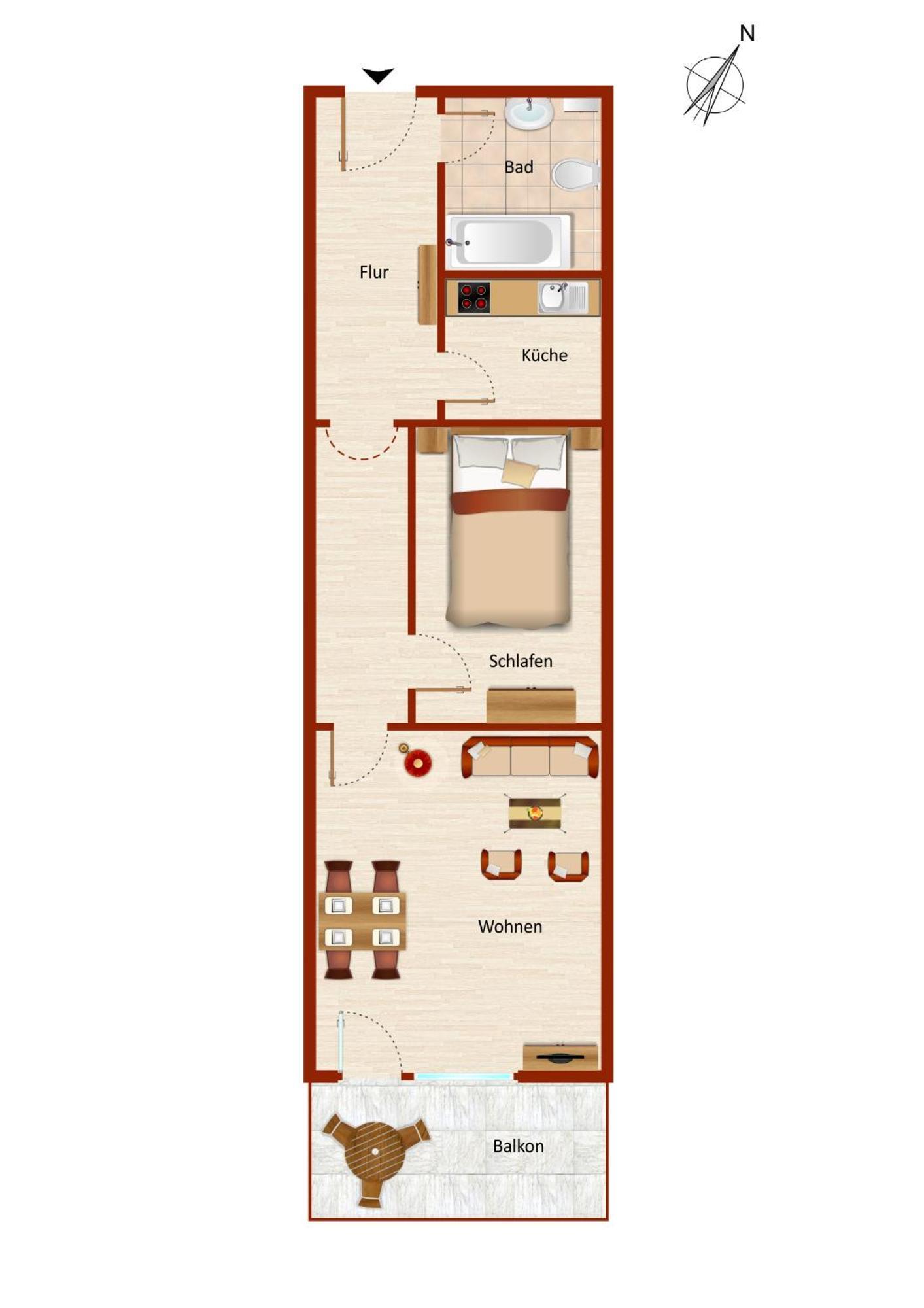 וולגאו Appartementhaus Alpenrose מראה חיצוני תמונה